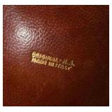 MCM / Vintage Italian leather-wrapped decanter