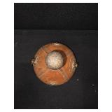 MCM / Vintage Italian leather-wrapped decanter