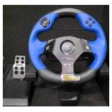 Logitech Driving Force steering wheel and gas pedal set  x2