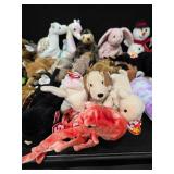 Large Lot (50) of TY Beanie Babies Generation #4 & #5