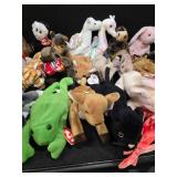 Large Lot (50) of TY Beanie Babies Generation #4 & #5