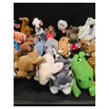 Large Lot (50) of TY Beanie Babies Generation #4 & #5