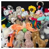 Large Lot (50) of TY Beanie Babies Generation #3,4,5 & 6