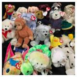 Large Lot (50) of TY Beanie Babies Generation #3,4,5 & 6
