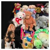Large Lot (50) of TY Beanie Babies Generation #3,4,5 & 6