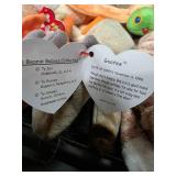 Large Lot (50) of TY Beanie Babies Generation #3,4,5 & 6