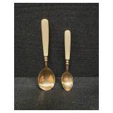 Horchow Gold Bronzewear 40 piece set of flatwear