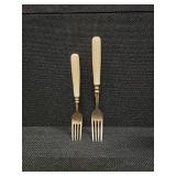 Horchow Gold Bronzewear 40 piece set of flatwear