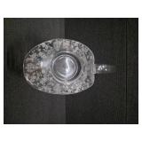 Vintage Cambridge Rose etched tumblers (7), cocktail glasses (4) and Dutton shape Pitcher