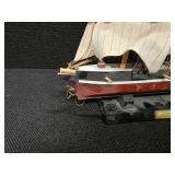 Vintage Cutty Sark 1869 model ship