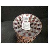 Kohls stained glass pillar candle holders