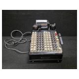 Antique Burroughs Eletric 10 Column adding machine