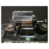 Antique Burroughs Eletric 10 Column adding machine