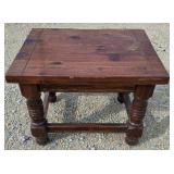 Wooden End Table