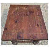 Wooden End Table