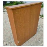 Wooden shelving unit/  small bookcase