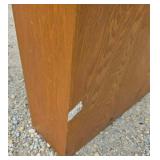 Wooden shelving unit/  small bookcase