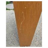 Wooden shelving unit/  small bookcase