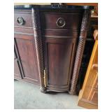 Fancy Lillian August Hardwood cabinet with Black Marble Top