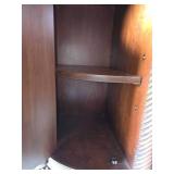 Fancy Lillian August Hardwood cabinet with Black Marble Top