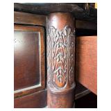 Fancy Lillian August Hardwood cabinet with Black Marble Top