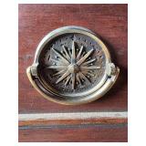 Fancy Lillian August Hardwood cabinet with Black Marble Top