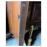 Fancy Lillian August Hardwood cabinet with Black Marble Top