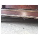 Fancy Lillian August Hardwood cabinet with Black Marble Top