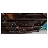 Ornate Carved-Wood dresser set