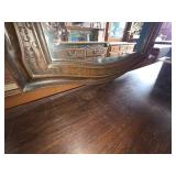 Ornate Carved-Wood dresser set