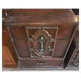 Ornate Carved-Wood dresser set