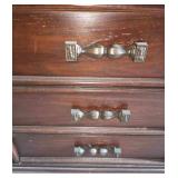 Ornate Carved-Wood dresser set