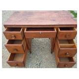 Antique wooden desk