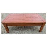 Hardwood coffee table