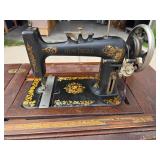 (WORKING) New Ideal Antique sewing table