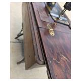 (WORKING) New Ideal Antique sewing table