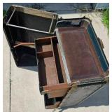 Vintage C.N.S Steamer Trunk