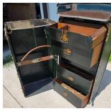 Vintage C.N.S Steamer Trunk