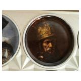 German Kaiser-Porcelain coasters/decorative plates
