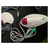 5 Vintage LOGITECH computer mice