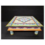 Handcrafted Indian tea-table
