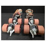 Vintage MARVEL Roller Skates with extra wheels.