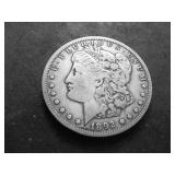1892 CC Morgan Silver Dollar