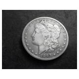 1893 O Morgan Silver Dollar