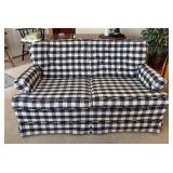 Gorgeous Gingham Custom Sofa / Couch / Loveseat