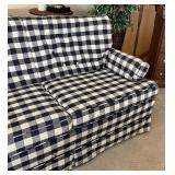 Gorgeous Gingham Custom Sofa / Couch / Loveseat