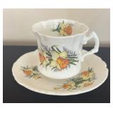 Demitasse Teacups with Saucers by Royal Albert, Hammersly, Wedgwood and Tuscan