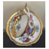 Demitasse Teacups with Saucers by Royal Albert, Hammersly, Wedgwood and Tuscan