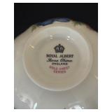 Demitasse Teacups with Saucers by Royal Albert, Hammersly, Wedgwood and Tuscan