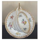 Demitasse Teacups with Saucers by Royal Albert, Hammersly, Wedgwood and Tuscan